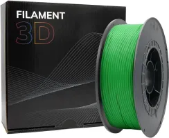 Photo de Bobine de Filament PLA 3D 1,75 mm - 1kg (Vert)