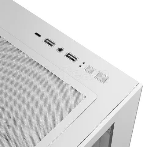 Photo de Boitier Mini Tour Micro ATX Cougar FV150 Mini RGB avec panneaux vitrés (Blanc)