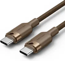 Photo de Cable Vention USB-C M/M 1m 60W (Marron)