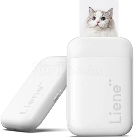 Photo de Imprimante Photo portable Liene Pearl K100 (Blanc)