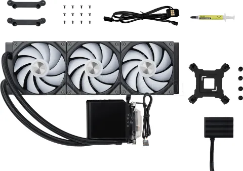 Photo de Kit Watercooling AIO Tryx Panorama RGB - 360mm (Noir)