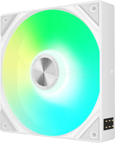 Photo de Lot de 3 Ventilateurs boitier Tryx Rota SL RGB - 12cm (Blanc)