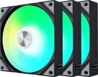 Photo de 3x Tryx Rota SL aRGB 120 Noir