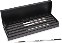 Photo de Ab.502 Pinceau Kolinsky - Set Premium Top Line Pincel Marta Kolinsky (4 Brushes)