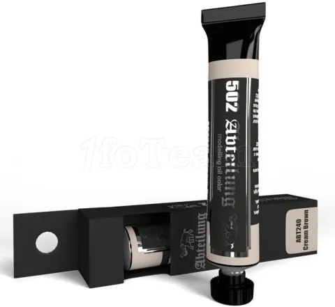 Photo de Abteilung 502 Tube de Peinture à l'Huile - Cream Brown (20 ml)