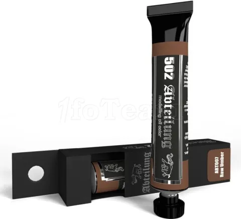 Photo de Abteilung 502 Tube de Peinture à l'Huile - Raw Umber (20 ml)