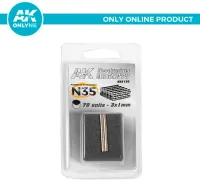 Photo de Ak Interactive - Aimants Neodyme 3x1mm N35 (70 Pièces)