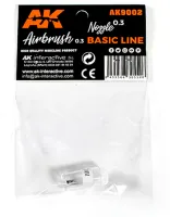 Photo de Ak Interactive - Buse pour Aerographe Ak Basic Line 0.3