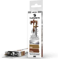 Photo de Ak Interactive - Playmarker Set Tools & Weapons (3 Markers)