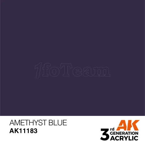 Photo de Ak Interactive  Pot de Peinture - Amethyst Blue (17 ml)