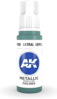 Photo de Ak Interactive  Pot de Peinture - Astral Beryllium (17 ml)