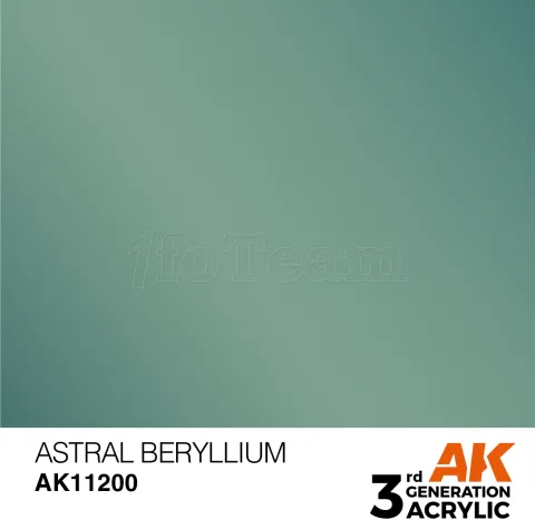 Photo de Ak Interactive  Pot de Peinture - Astral Beryllium (17 ml)