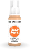 Photo de Ak Interactive  Pot de Peinture - Basic Skin Tone (17 ml)