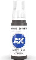 Photo de Ak Interactive  Pot de Peinture - Burnt Tin (17 ml)