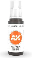 Photo de Ak Interactive  Pot de Peinture - Chocolate (Chipping) (17 ml)