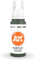 Photo de Ak Interactive  Pot de Peinture - Dark Green (17 ml)