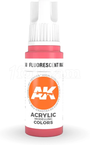 Photo de Ak Interactive  Pot de Peinture - Fluorescent Magenta (17 ml)