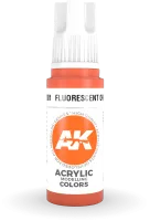 Photo de Ak Interactive  Pot de Peinture - Fluorescent Orange (17 ml)