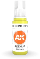 Photo de Ak Interactive  Pot de Peinture - Fluorescent Yellow (17 ml)