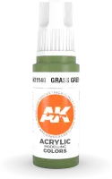 Photo de Ak Interactive  Pot de Peinture - Grass Green (17 ml)