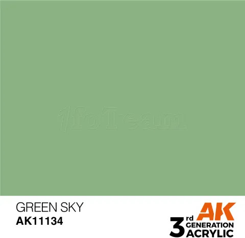 Photo de Ak Interactive  Pot de Peinture - Green Sky (17 ml)