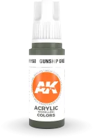 Photo de Ak Interactive  Pot de Peinture - Gunship Green (17 ml)