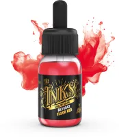 Photo de Ak Interactive  Pot de Peinture - Inks Fluor Red (30 ml)