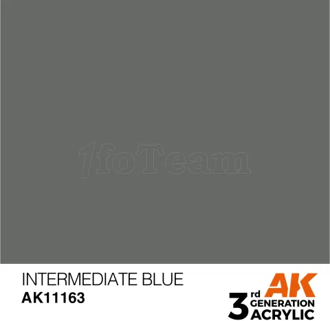 Photo de Ak Interactive  Pot de Peinture - Intermediate Blue (17 ml)