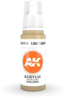 Photo de Ak Interactive  Pot de Peinture - Light Earth (17 ml)