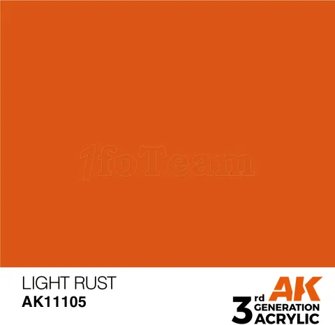 Photo de Ak Interactive  Pot de Peinture - Light Rust (17 ml)