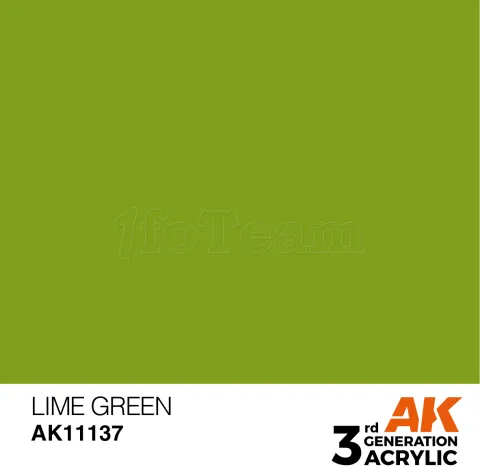 Photo de Ak Interactive  Pot de Peinture - Lime Green (17 ml)