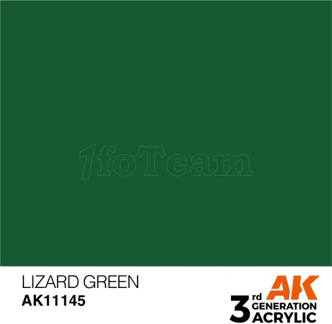 Photo de Ak Interactive  Pot de Peinture - Lizard Green (17 ml)