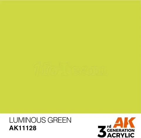 Photo de Ak Interactive  Pot de Peinture - Luminous Green (17 ml)