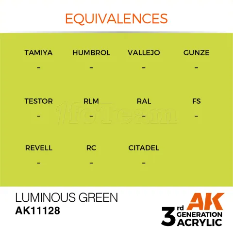 Photo de Ak Interactive  Pot de Peinture - Luminous Green (17 ml)