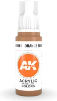 Photo de Ak Interactive  Pot de Peinture - Orange Brown (17 ml)