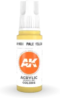 Photo de Ak Interactive  Pot de Peinture - Pale Yellow (17 ml)