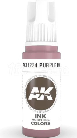 Photo de Ak Interactive  Pot de Peinture - Purple Ink (17 ml)