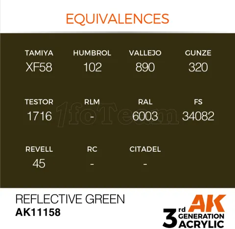 Photo de Ak Interactive  Pot de Peinture - Reflective Green (17 ml)