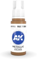 Photo de Ak Interactive  Pot de Peinture - Rusty Brass (17 ml)