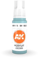 Photo de Ak Interactive  Pot de Peinture - Sky Blue (17 ml)