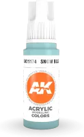 Photo de Ak Interactive  Pot de Peinture - Snow Blue (17 ml)