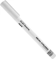 Photo de Ak Interactive - Real Colors Marker Flat White