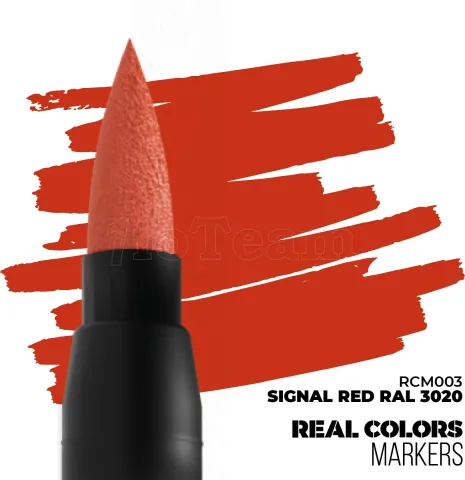 Photo de Ak Interactive - Real Colors Marker Signal Red RAL3020