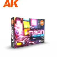 Photo de Ak Interactive Set de Peinture - Neons Colors Set