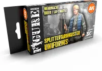 Photo de Ak Interactive Set de Peinture - Splittermuster Uniform 3G