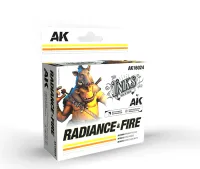 Photo de Ak Interactive Set de : The Inks - Radiance & Fire (Set de 3 Ref.)
