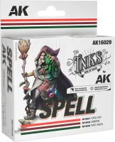 Photo de Ak Interactive Set de : The Inks - Spell (Set de 3 Ref.)