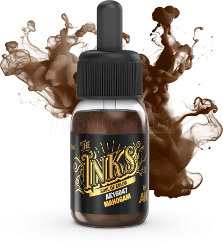 Photo de Ak Interactive Set de : The Inks - Timber (Set de 3 Ref.)