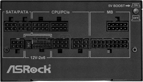 Photo de Alimentation ATX ASRock Phantom Gaming - 750W (Noir)