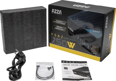 Photo de Alimentation ATX Azza PSAZ Bronze - 750W (Noir)